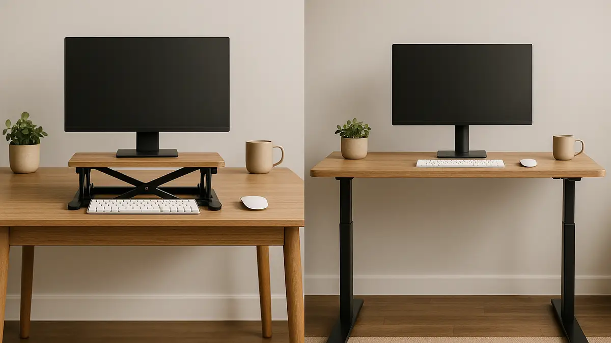 Rehausseur ou bureau assis-debout : lequel vous faut-il ?